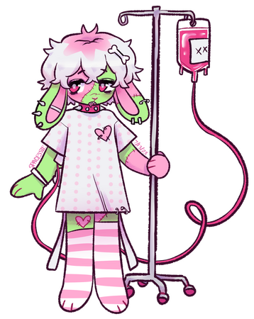 Full color chibi with prop